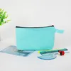 Colorful Canvas Makeup Cosmetic Stand Up Bags Pouch With Zipper Pencil Pen Pouch Case DIY Craft Bags for DIY Craft LX4733