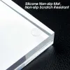 90*54mm Schräge Form Transparent Acryl Menü Karte Schildhalter Display-ständer Für Restaurant Supermarkt Hotel Mobile Shop verwenden
