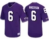 Xflsp College Custom TCU Horned Frogs Football Jersey 7 Kenny Hill 30 Garret Wallow 94 Corey Bethley 33 Sewo Olonilua 38 Daythan Davis 70 Cordel