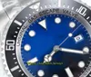 NOOBF Super Version Orologi 44mm Sea-Dweller 126660 D-Blue 904L Acciaio Ceramico Impermeabile 50M CAL 3235 Movimento meccanico Automati307G