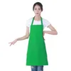 Cooking Baking Apron Solid Color Kitchen Apron Restaurant Aprons For Women Home Sleeveless-Apron 10 Colors Wholesale Customizable SN4076