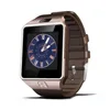 Orijinal DZ09 Akıllı İzle Bluetooth Giyilebilir Cihazlar İPhone için Akıllı Saat Kamera Saati Sim TF Yuvası Smart9364214