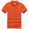 الصيف غير الرسمي قميص Polos Men 100 ٪ القطن الصلبة الأكمام قصيرة التنفس قابلة للتطريز التطريز هارمونت بلين الرجال الملابس 220613