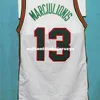 XFLSP Sarunas Marciulionis # 13 Lituânia Basketball Jersey Lietuva Novo Costurado Qualquer Jerseys Mens