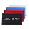 محوّرات 2.5 بوصة دخنة القرص الصلب حاوية الدعم SATA USB 3.0 5GBPS SSD CASE لجهاز الكمبيوتر المحمول/الكمبيوتر المحمول مرفقات HDD الخارجية عالية السرعة Mini 100pcs بالقارب