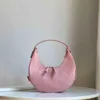 Designer Half Round Bag Women Vintage Underarm Bag L￤der Crossbody Bags Lady Handv￤skor 220708