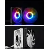 موصلات كابلات الكمبيوتر 5V Argb LED Case Fan 120mm 15mm Thin 9 Blade RGB Lighting PWM 1800RPMCOMPUTER