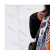 130 130 см роскошные осенние женщины Шарф высококачественный шелковый шал дизайн шелковой платки Hijab пляжные шарфы Sun Speration Bag Bandana Bandana