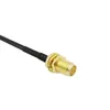 Autres accessoires d'éclairage SMA Femelle Pin mâle à MCX Plug RF RG174 Cable Corable coaxial Connecteur Straight 10-50cmother