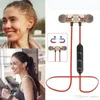 Wireless Magnet Headset Wireless-kompatibler 4.1 Sport-Kopfhörer für Samsung LG Xiaomi Huawei Redmi alle Smartphones