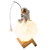 Decoração de casa Astonauta umidificador Night Light Creative Resin Creative Astronaut Miniature Ornament Desktop Lar Room Homes Decorações Presentes de aniversário Presentes de aniversário