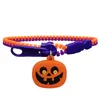 Pumpkin Jewelry Pendant Bracelet Wristband Ghost Head Zipper Bracelets Halloween Children's Wristband Ornaments Gifts