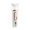 3In1 Facial Steamer Nano Skin Test Mist Sprayer Moisture Meter Power Bank USB Face Humidifier 220505
