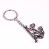 Unisex New Alloy Mens-Womens Mobile Make Love Keychain Sex Key Ring Fashion Key Fob Car Key Chain per San Valentino