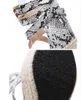 Sandali con zeppa con plateau intrecciato con stampa animalier con cinturino a croce stile Roma Scarpe di design da donna di lusso di moda dalla 35 alla 40