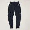 Pantalons pour hommes Beau cordon de serrage Taille moyenne Hommes Fitness Training Slacks Résistant à l'usure All-MatchMen's