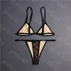 Maillots de bain pour femmes Designer Sous-vêtements Femmes String Maillots de bain Dentelle Lettre Lingerie Slips pour femmes Marque Bikini Beaucoup de couleurs IDLY