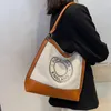 Большие кожаные сумки кожи PU для женщин роскошные сумочки Canvas Tote Bag Bighate Shopping Вечерние сумки Bucket Bolso