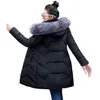 6XL 7XL Plus Size Women Parkas Big Fur Winter Hooded Long Down Jacket Female Coat Thick Warm Winter Jacket for Women 201127