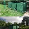 Green IBC Container Cover 120x100x116cm Dustproof Waterproof Sun Protective Water Tank 1000 liters Foil s 220427