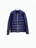 Dragkedja bokstavsstativ Krage Mens Down Jacket France Luxury Brand Jackets Designers Män klädstorlek 1--5