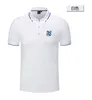 SC Heerenveen Herr- och kvinnors polo-skjorta Silkbrokad Kort ärm Sports Lapel T-shirt-logotyp kan anpassas