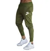 Men Fashion Casual Jogger Pants Streetwear Cargo Pants Men's Brand LOGO Slim Fit Trousers Fitness Gyms Sweatpants Mens