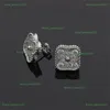 Marchio di lusso Full Diamond Stud Crystal Quadrifoglio Orecchini Classic Fashion Designer Orecchini per le donne Gioielli orecchino d'argento S925 di alta qualità