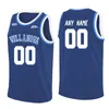 seltene Villanova Wildcats College-Basketballtrikots 30 KerryﾠKittles Jersey EdﾠDiVincenzo JoshﾠHart Jalen Brunson MikalﾠBridges Blue Custom