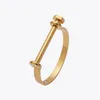 Банг -энфмомодный штангу U Noeud Gold Color для женщин браслеты Manchette Banglesbanglebangle Banglebangle Lars22