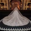 2022 Abiti da sposa a sirena di lusso Arabo Dubai Perline Appliqued Pizzo Cappella Abito da sposa con maniche lunghe treno staccabile Vestidos De Novia B0803