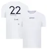 T-shirt Drużyny Drużyny F1 2023 Formuła 1 wyścigowe sportowe sportowe koszulki fani letni samochód moda gość koszulki z krótkim rękawem