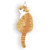 Wall Clocks Creative Clock Naughty Cat Wag Tail Quiet Swinging For Home Bedroom Living Room Decoration211N25449921591