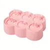 Silicone Ice Cream Mold 6 Holes Popsicle Cube Maker Mould Chocolate Tray Kitchen Gadgets by sea