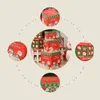 Gift Wrap Pieces Christmas Boxes Decoration Cases Presents Organizers Happy Year Birthday Decorative Ornament Type 3Gift WrapGift