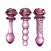 Giocattoli sessuali in vetro Dildo Anale Vaginale Anale Butt Plug Comfort Masturbatore per donna