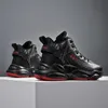 2022 Scarpe da basket di alta qualità del marchio Sanchao Black Red Anti Slip Antiflit resistente all'usura Alta Top Sport Versatili Uomo con Box Trainer