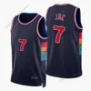 Basketball Jerseys Kaws Print 2022 New City Basketball Jerseys Harden Harris Embiid Green Korkmaz Niang Maxey Thybulle Springer Milton Reed Joe Bassey Brown