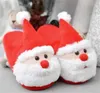 Cotton Home Weihnachtsschuhe, rot, warm, rutschfest, Weihnachtsmann, für den Innenbereich, Bodenhausschuhe, Partyzubehör
