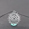 Hänghalsband nostalgien Ryssland stjärna i hjul slaviska amulet talisman smycken som gör manliga halsbands gåvor till kvinnligt framstående