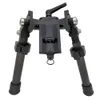 Carbon Tactical Fiber Swivel Bipod Adjustable for Long Range Hunting and Shooting Mounts on Sling Stud