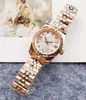 Women's Watch 28mm Rose Gold Diamond 26mm Bezel Kvinnors högkvalitativa rostfritt stål Mekaniska armbandsur rosa gåva 20 Modellval