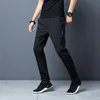 Men Pants Joggers Fitness Casual Fleece Outdoor Sweatpants Breathable Slim Elasticity Trouser Plus Size 220330