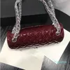 2022-Sheepskin and Cowhide Women's Designer Designer Shouldell Bag Fashion Wallet Mini Classic Leather Handbag Caviar Texture Zipper Flip Bag Lady Handbag