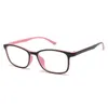 Kare Mavi Işık Bloket Gözlük Bilgisayar Oyunu gözlükler Süper TR90 Çerçeve Anti Oculos Feminino S807 Güneş Gözlüğü