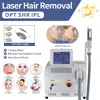 Kostenlose tragbare HR Option IPL Laser Haarentfernungsmaschine 3 Filter Elight Haut Verjüngung Gefäßentfernung keine Nebenwirkungen