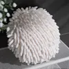 Sublimation Chenille Handtücher Küche Badezimmer Hände Handtuchkugel mit hängenden Schlaufen Schnell trockenes weiches saugfähiges Mikrofasertuch