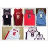 NC01 College Basketball Jersey Vintage New Jersey Kenyon 6 Martin Throwback Jersey Stitched Brodery Custom Made Size S-5XL