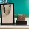 5A qualité cuir nouveau designer de luxe carte de visite portefeuille hommes mode petit porte-monnaie avec boîte porte-clés pour femmes 269p