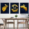 Pop Art Posters Abstract Paintings Plantbladeren en vogel afgedrukt op canvas print foto's voor woonkamer moderne kunst thuisdecor c 0408-09